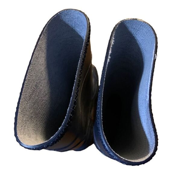 Honeywell Servus Size Youth 5 Blue Rubber Boots **NEW* - Picture 5 of 7
